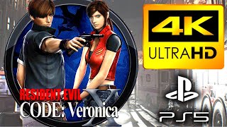 PS5 4K UHD 60fps - RESIDENT EVIL CODE VERONICA #residentevil #codeveronica #playstation5