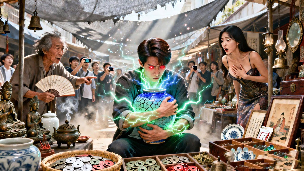 Cả Khu Chợ Cổ Tưởng Đã Lừa Được Chàng Trai, Thật Ra Anh Có Thần Nhãn Bảo Vật, Cả Khu Chợ Bị Lừa Lại