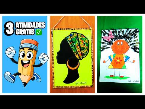 ✨3 [ATIVIDADES GRÁTIS] SOBRE A CONSCIÊNCIA NEGRA EDUCAÇÃO INFANTIL | HISTORIA DO ZUMBI DOS PALMARES