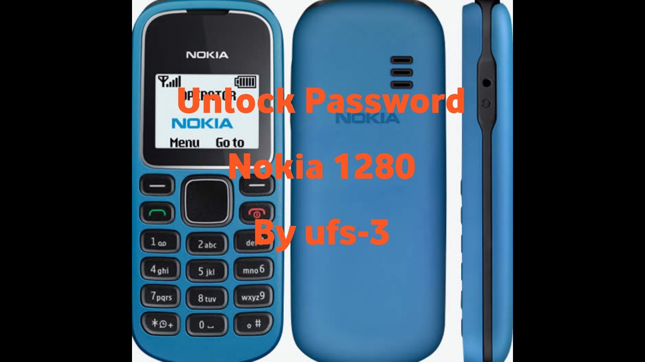 Unlock Password Nokia 1280 By ufs-3