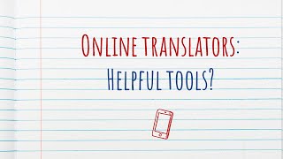 Unpacking (SLA) articles - Episode 6: Online translators