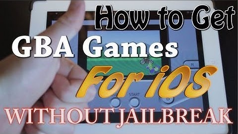 How to Get GBA Games on iOS WITHOUT a Jailbreak!