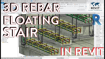Floating Stair Rebar in Revit