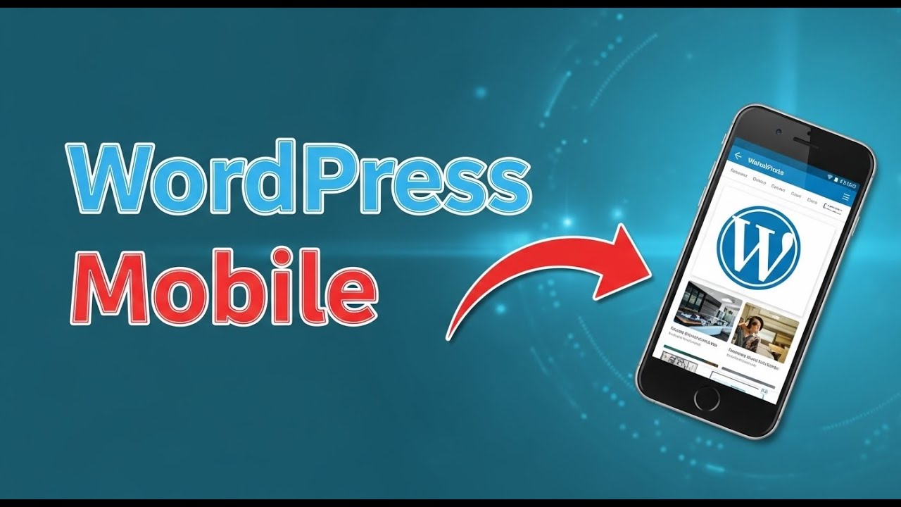 How to Make A WordPress Website on Mobile! (Quick & Easy) - YouTube
