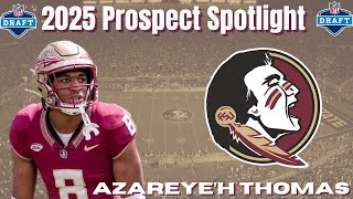 Azareye'h Thomas Is A PRESS MAN MONSTER! | 2025 NFL Draft Prospect Spotlight!