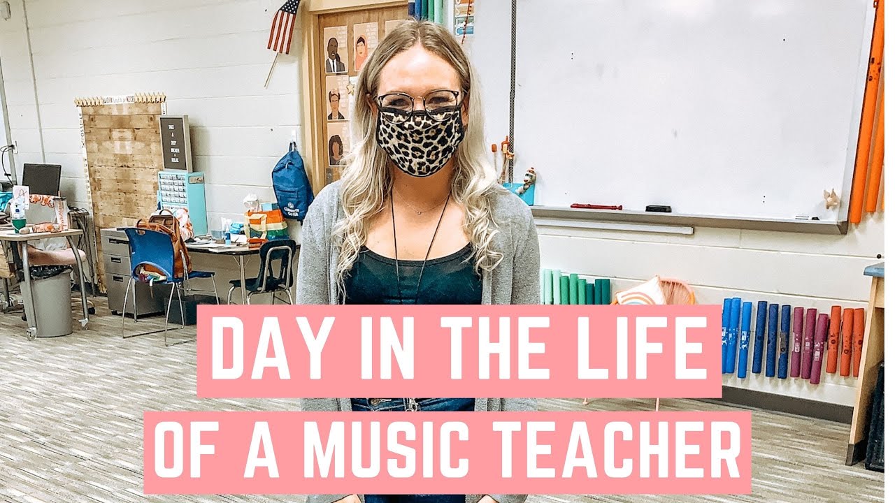 DAY IN THE LIFE OF A MUSIC TEACHER // k-6 virtual learning