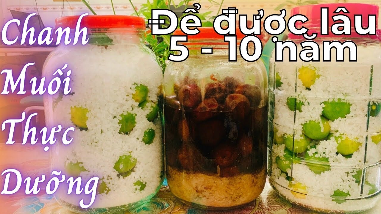 Chanh Muối Thực Dưỡng || Cách Làm Chanh Muối Lâu Năm Đơn Giản Hiệu Quả Nhất || HVMD 251