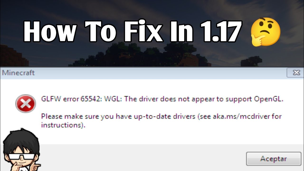 Error 65542 Minecraft. GLFW Error 65542 WGL: the Driver does not appear to support OPENGL. GLFW Error 65542. Ошибка майнкрафт GLFW Error 65542 WGL.
