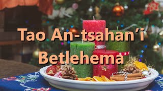 🌟 Tao An-tsahan’i Betlehema (Angels We Have Heard On High) - Karaoke Combo Instrumental V1 MgCN