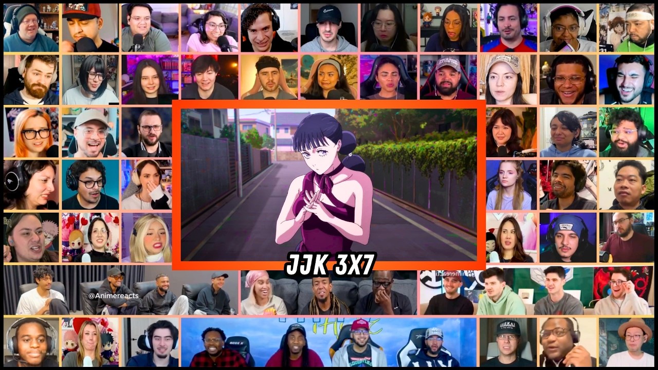JUJUTSU KAISEN Season 3 Episode 7 Mega Reaction Mashup 