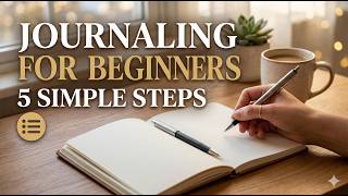 How to Journal for Beginners: 5 Simple Steps to Start Writing Today