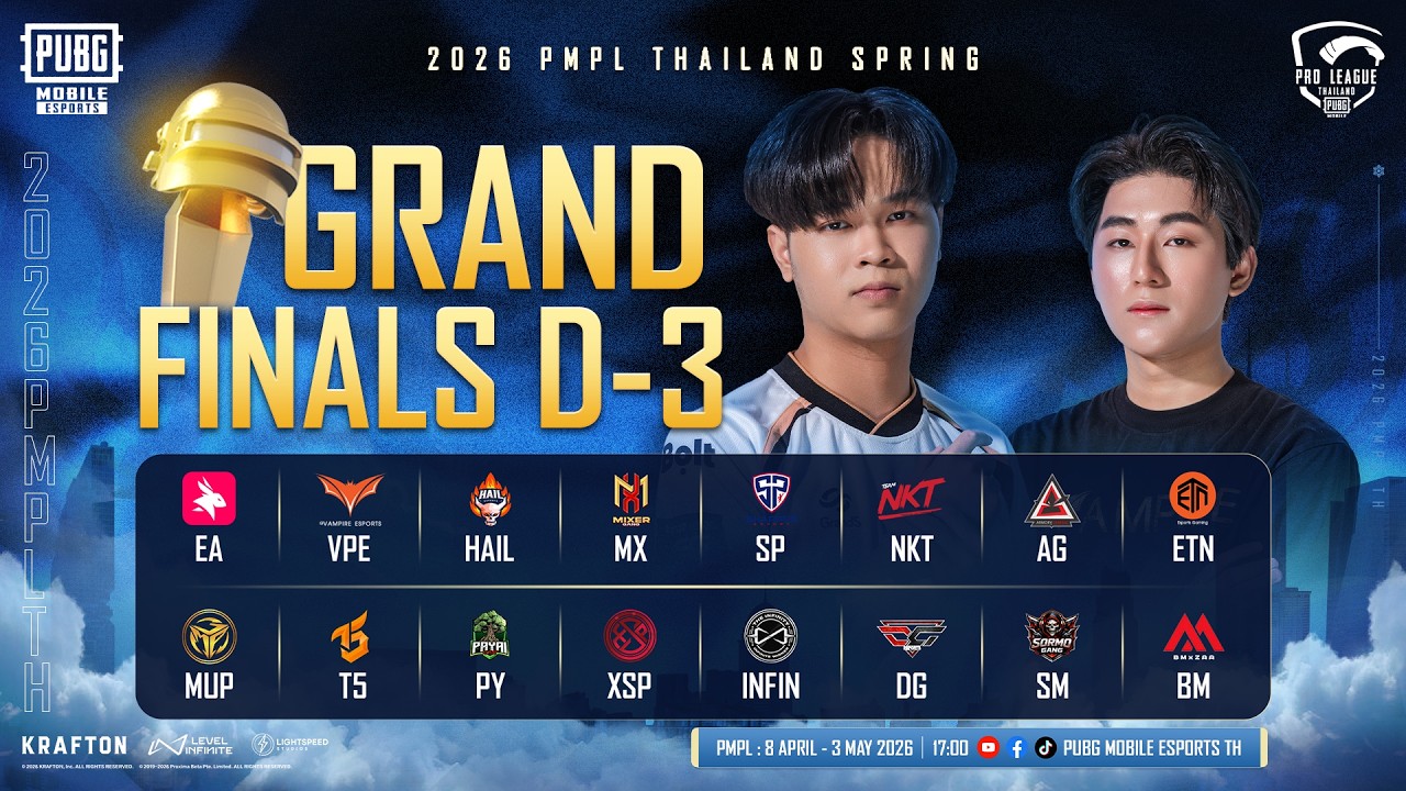 2026 PMPL Thailand Spring รอบสุดท้าย วันที่ 3