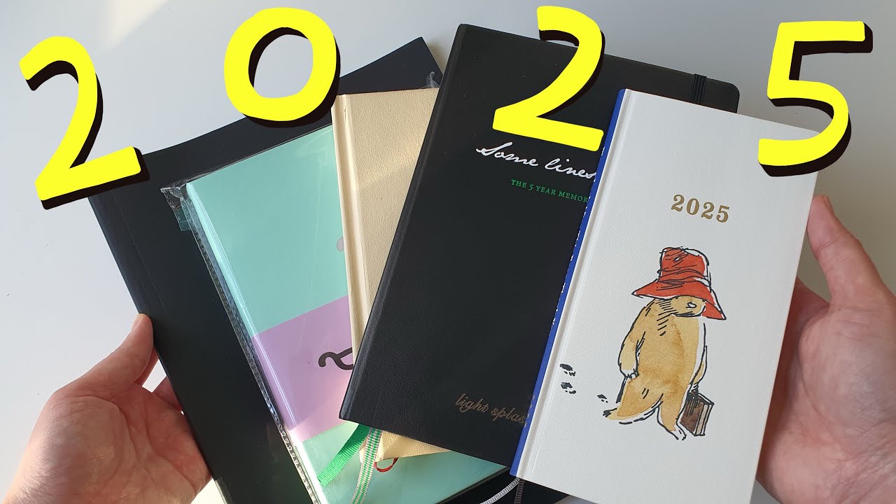 2025 Planner and Journal Setup (Hobonichi Weeks, 5 Year Memory Book)