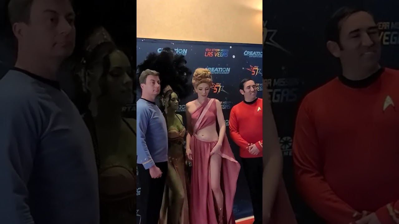 Cos-play at the Las Vegas Star Trek Convention August 2023 