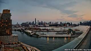 NYC Sunset Time Lapse in 4K — July 26, 2026 | Brooklyn & Manhattan Skyline, East River