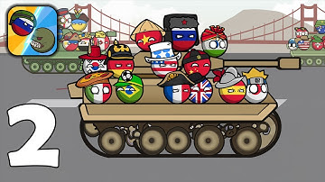 Country Balls - Zombie Attack - Part 2 World Zombie Attack - Gameplay Walkthrough(iOS, Android)