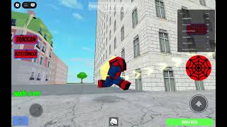 Acarpro Robloxta Spiderman İle Macera Peşinde