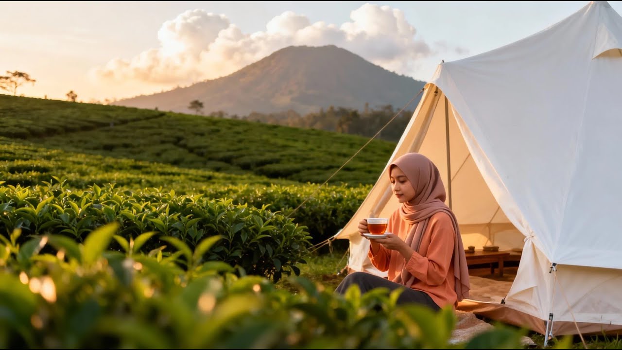 Mini Tent Forest Camping Adventure, Solo Female Wilderness Trip, Relaxing Camping