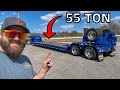 Our new heavy haul trailer is a beast lets get to work