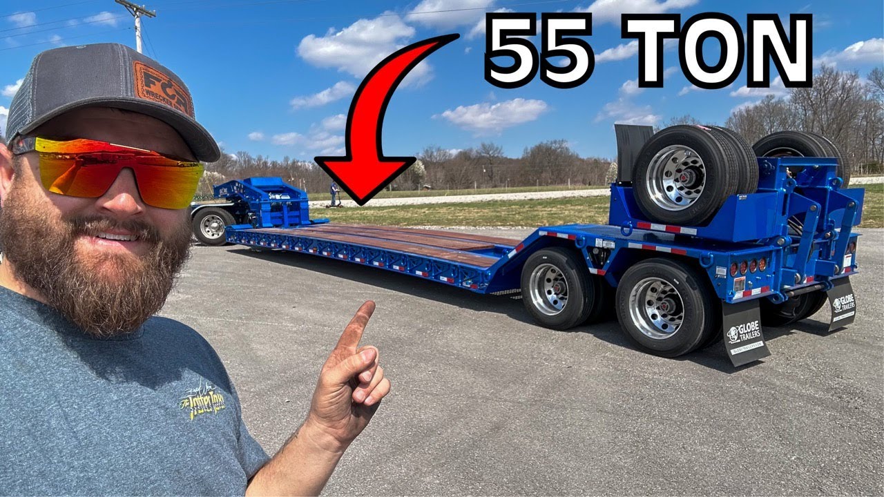 Our New Heavy Haul Trailer is a BEAST! Let’s Get To WORK! - YouTube