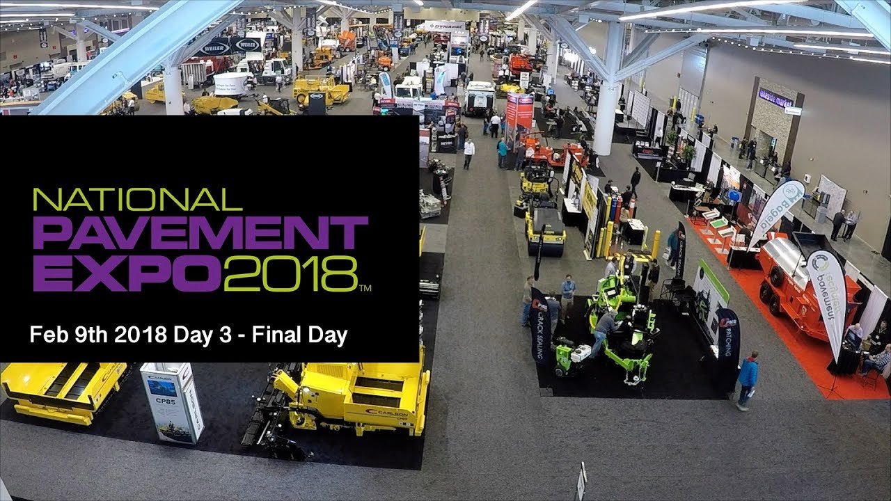 2018 National Pavement Expo - Day 3 - NPE in Cleveland Highlights!