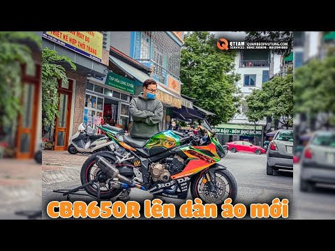 Video Honda CBR650R độ Decal 