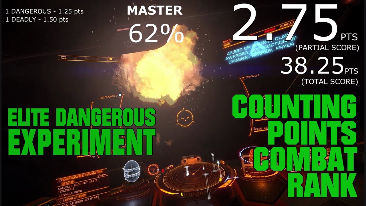 ED Experiment: Counting Points and Combat Ranks - YouTube