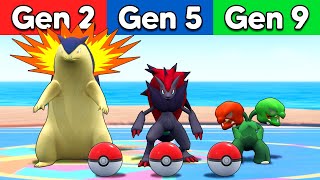 Choose Your Starter by Their Generation!