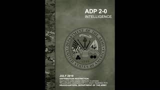 ADP 2-0 Intelligence Chapter 1: Operations and Intelligence | NotebookLM Podcast