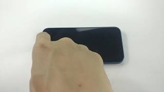 iPhone 13 Silk Print Full Glue Tempered Glass Screen Protector