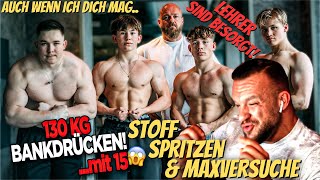 Johannes, was ist das für eine dumme Idee? Spritzen & Max versuche mit 15 Reaktion William Niewiara