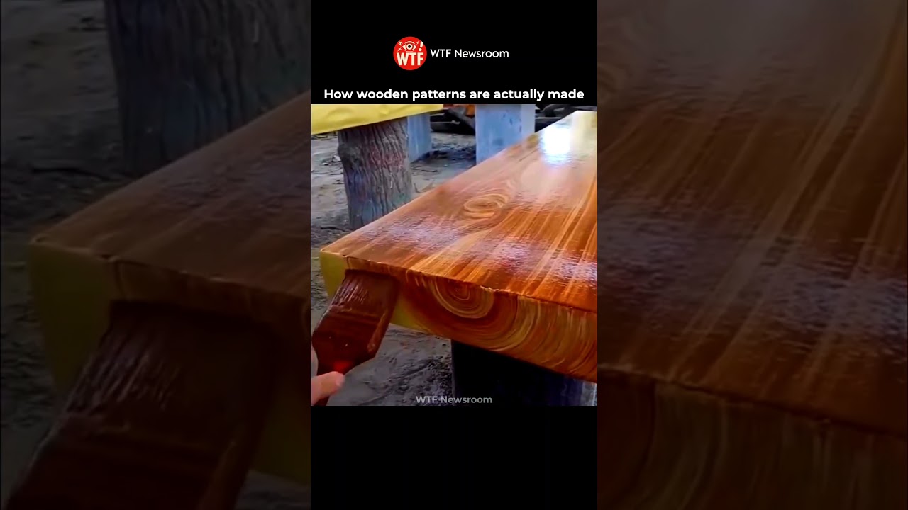 This Is How Wooden Patterns Are Made 🪵🤯| Satisfying Craftsmanship & Precision🔥