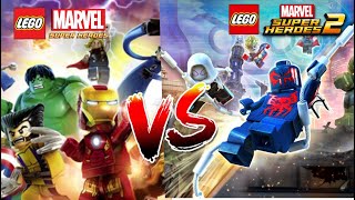 LEGO Marvel Superheroes Vs LEGO Marvel Superheroes 2. Which is Better!!
