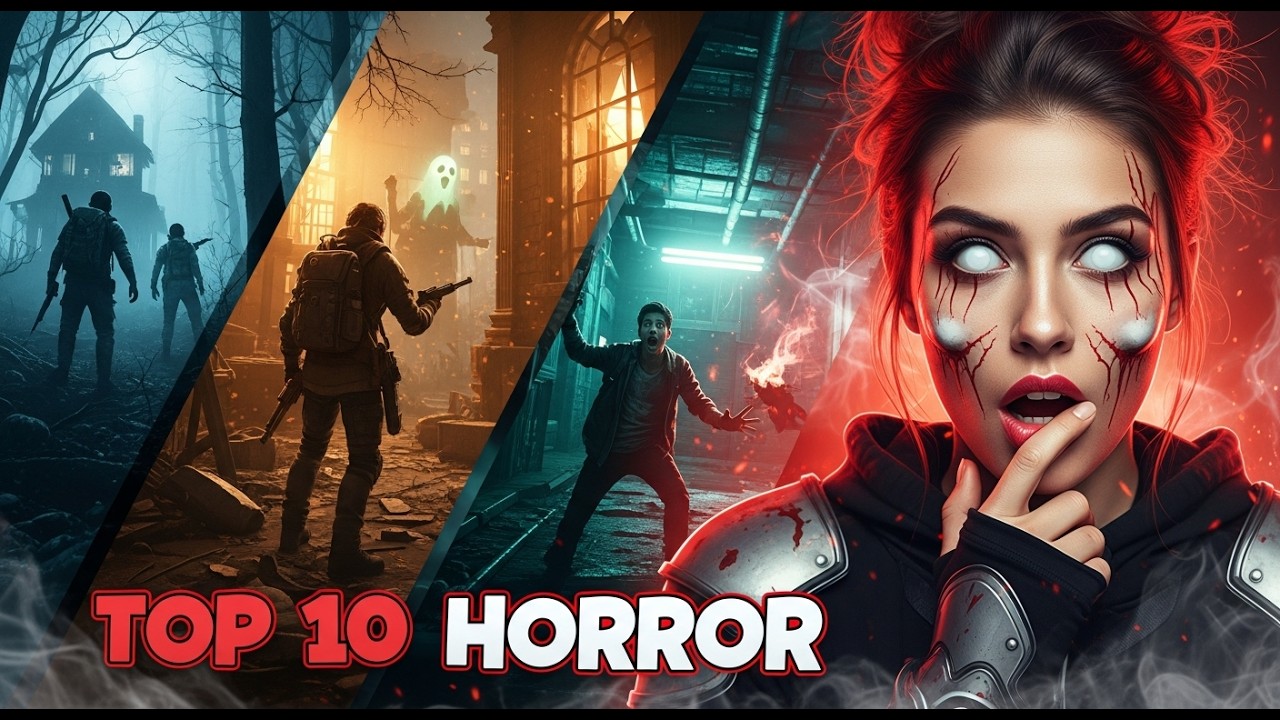 Top 10 Multiplayer Horror Games FOR PS5