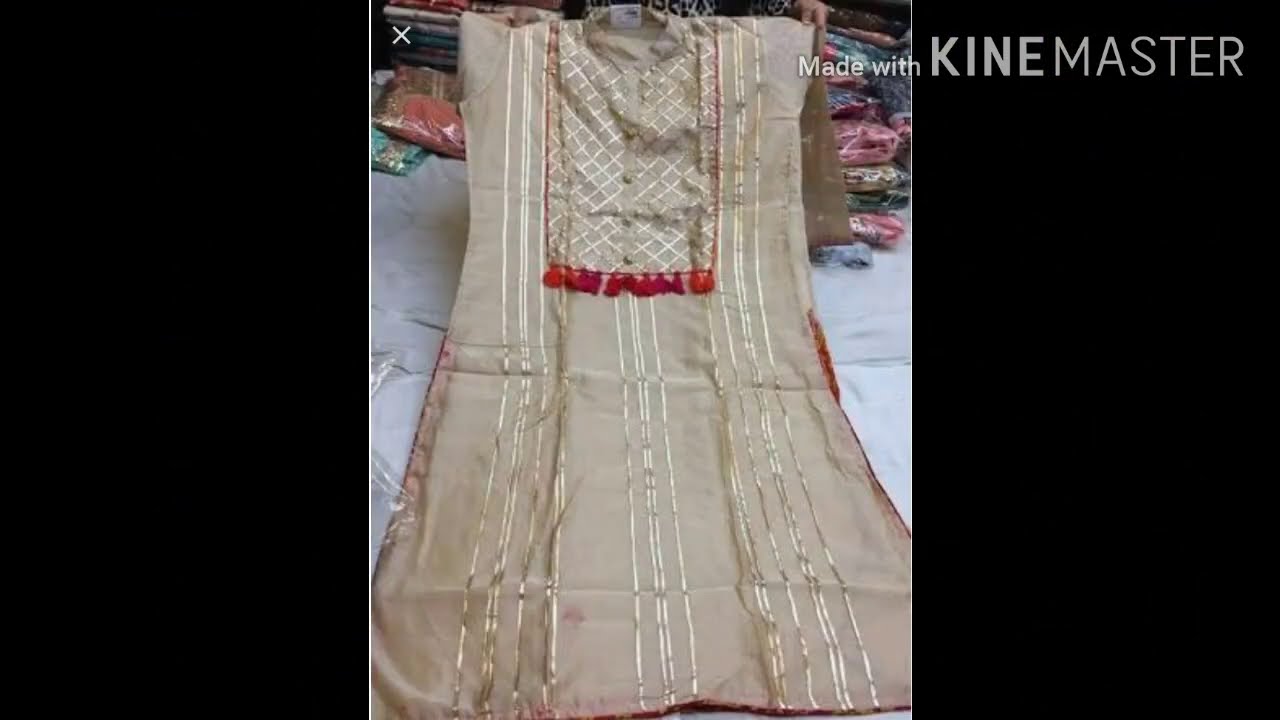 latest gota work dress design for eid/new arrival 2020