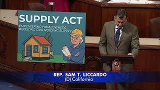 Rep. Liccardo Introduces the SUPPLY Act to Address America’s Housing Crisis