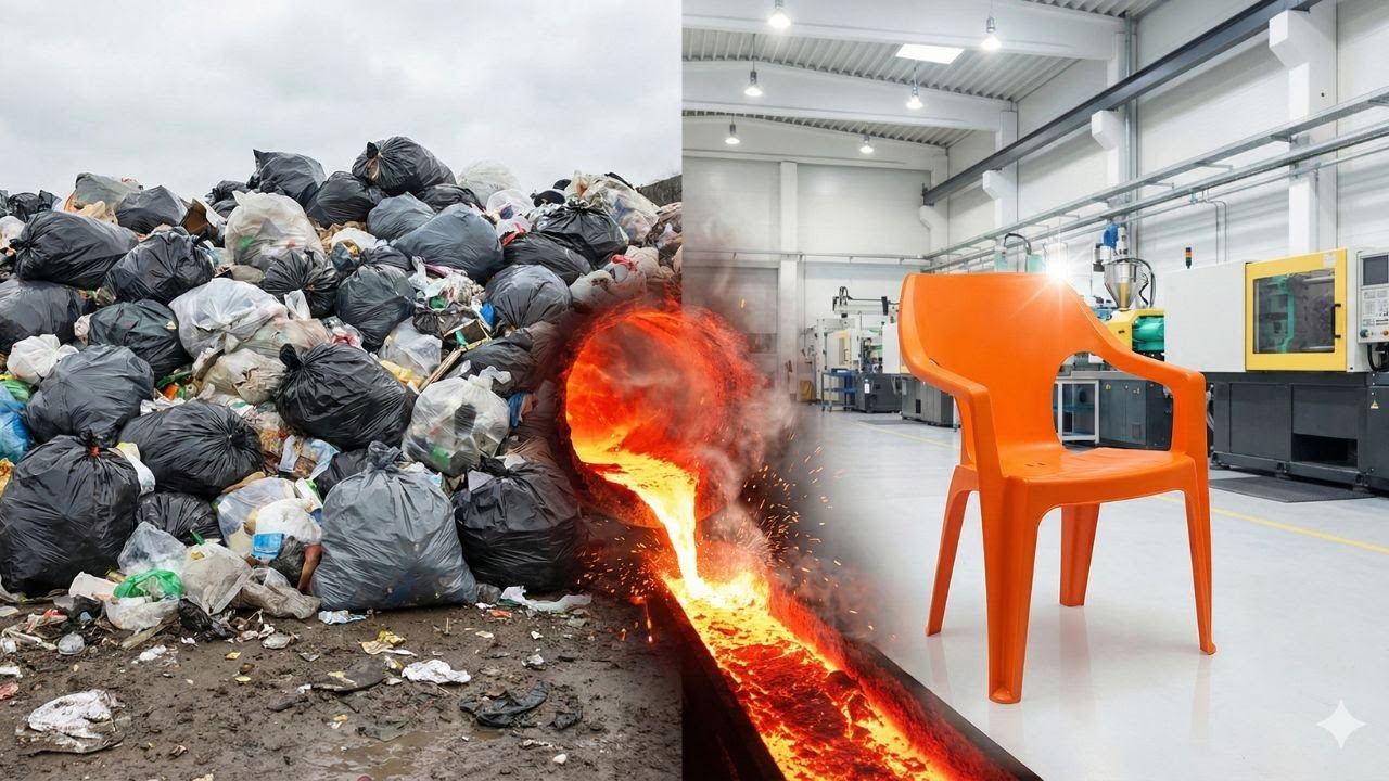The Surprising Truth of Plastic Chair Manufacturing | Machine Ka Kamal