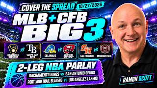 Full MLB+CFB Picks Today and NBA Parlay 10/27/26 | Best Bets, Sharp Picks & Parlay News