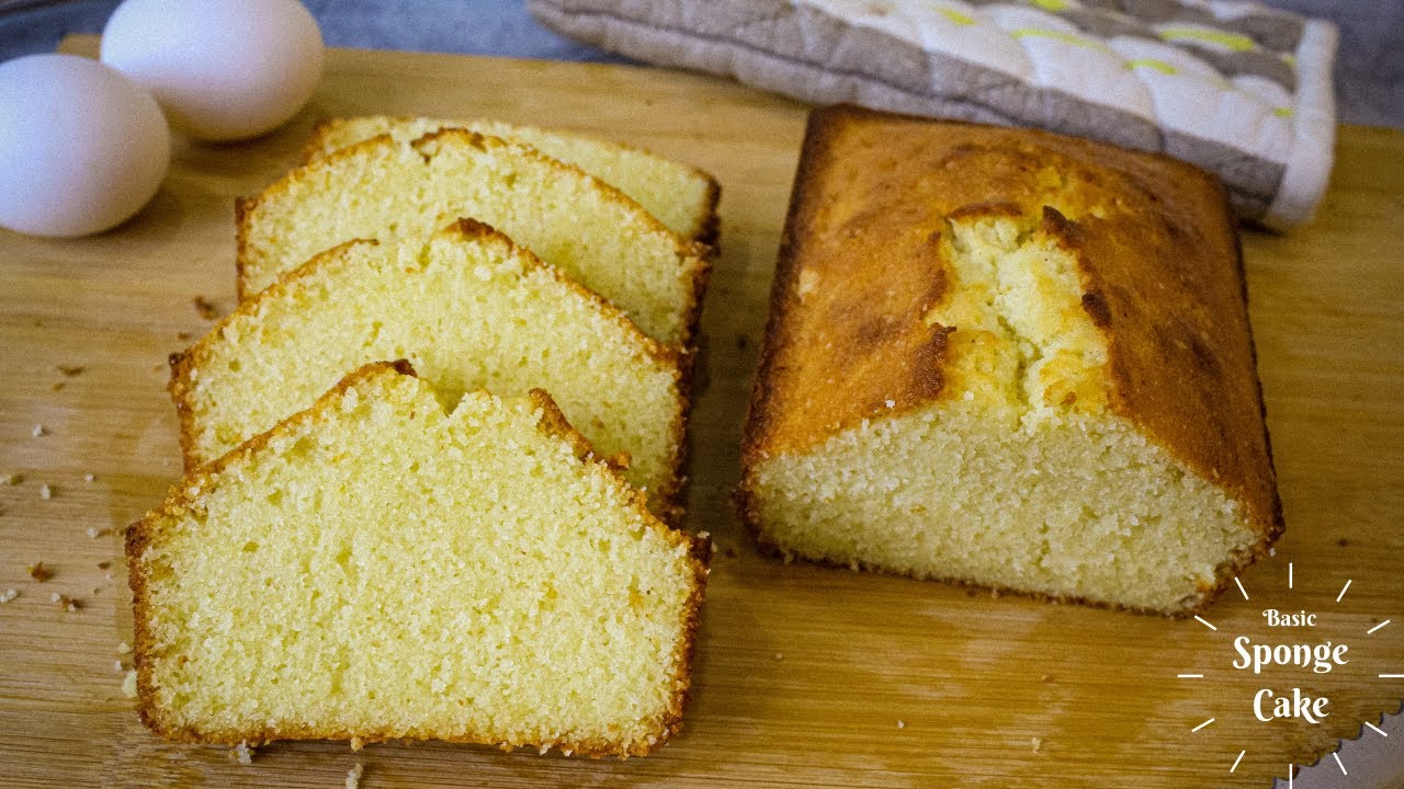 Simple vanilla sponge cake recipe at home | How to make basic vanilla sponge cake at home |