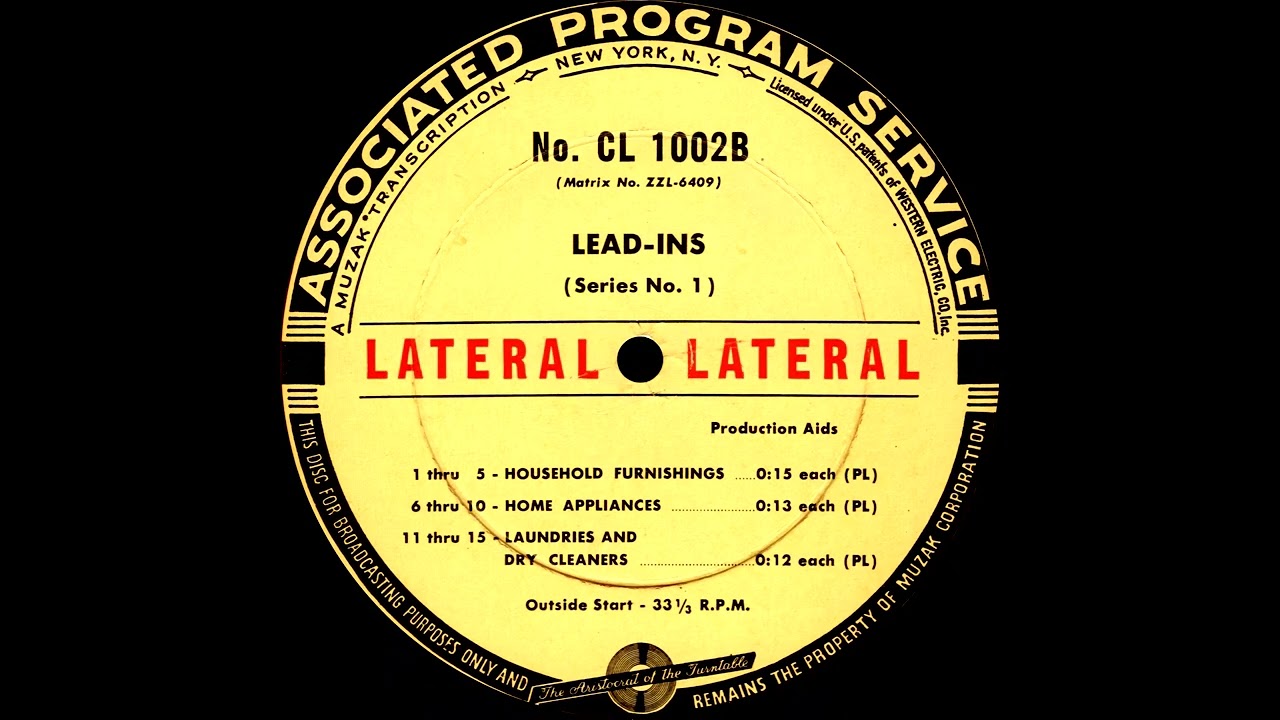 APS Production Aids Radio Commercial Interstitials