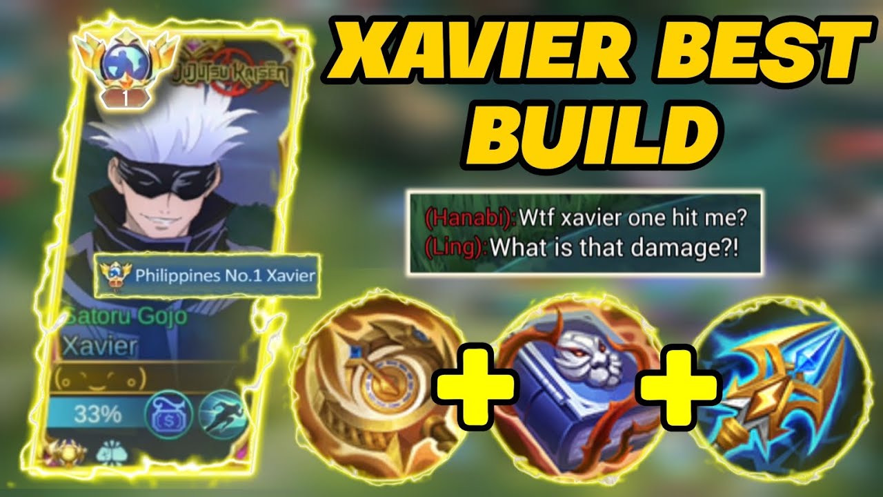 XAVIER BEST BUILD 2023 | ROAD TO MYTHICAL GLORY