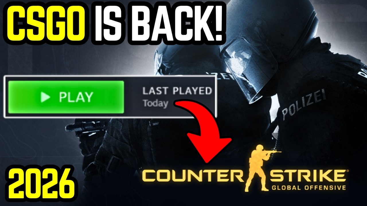 How To Play CSGO in 2026 (IT'S OFFICIALLY BACK)