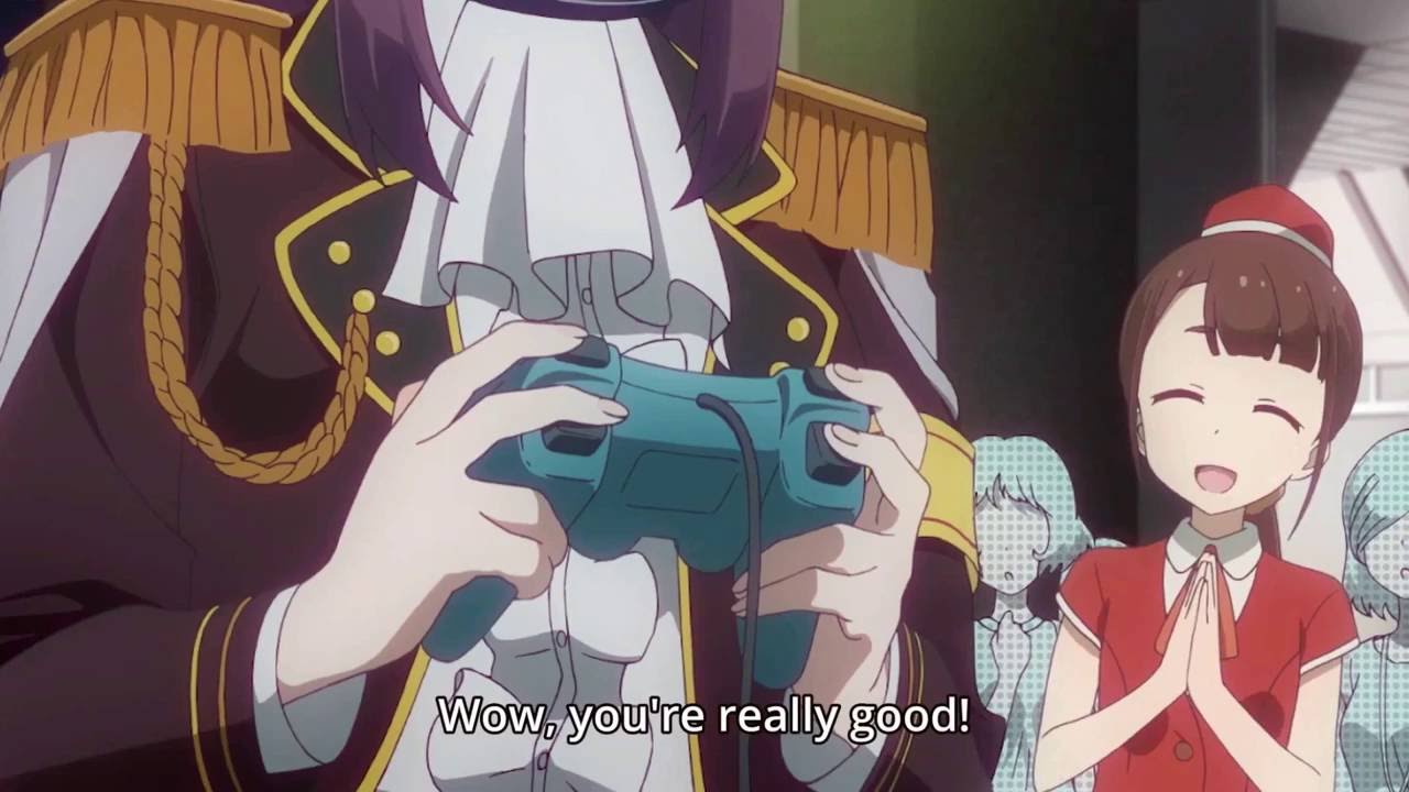New Game! Anime clip