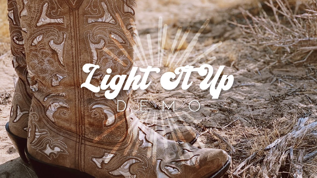 Light It Up Line Dance Demo