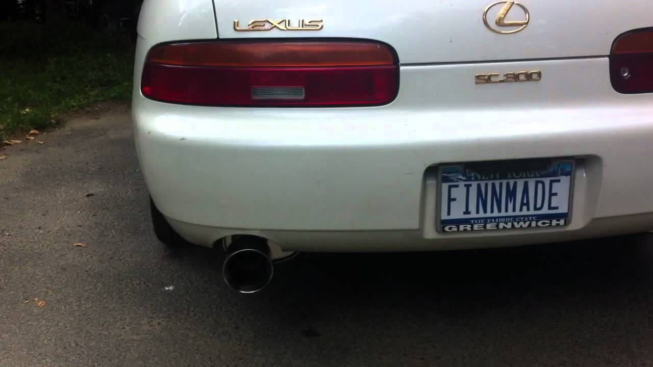 Lexus SC300 Tanabe AxleBack Exhaust YouTube