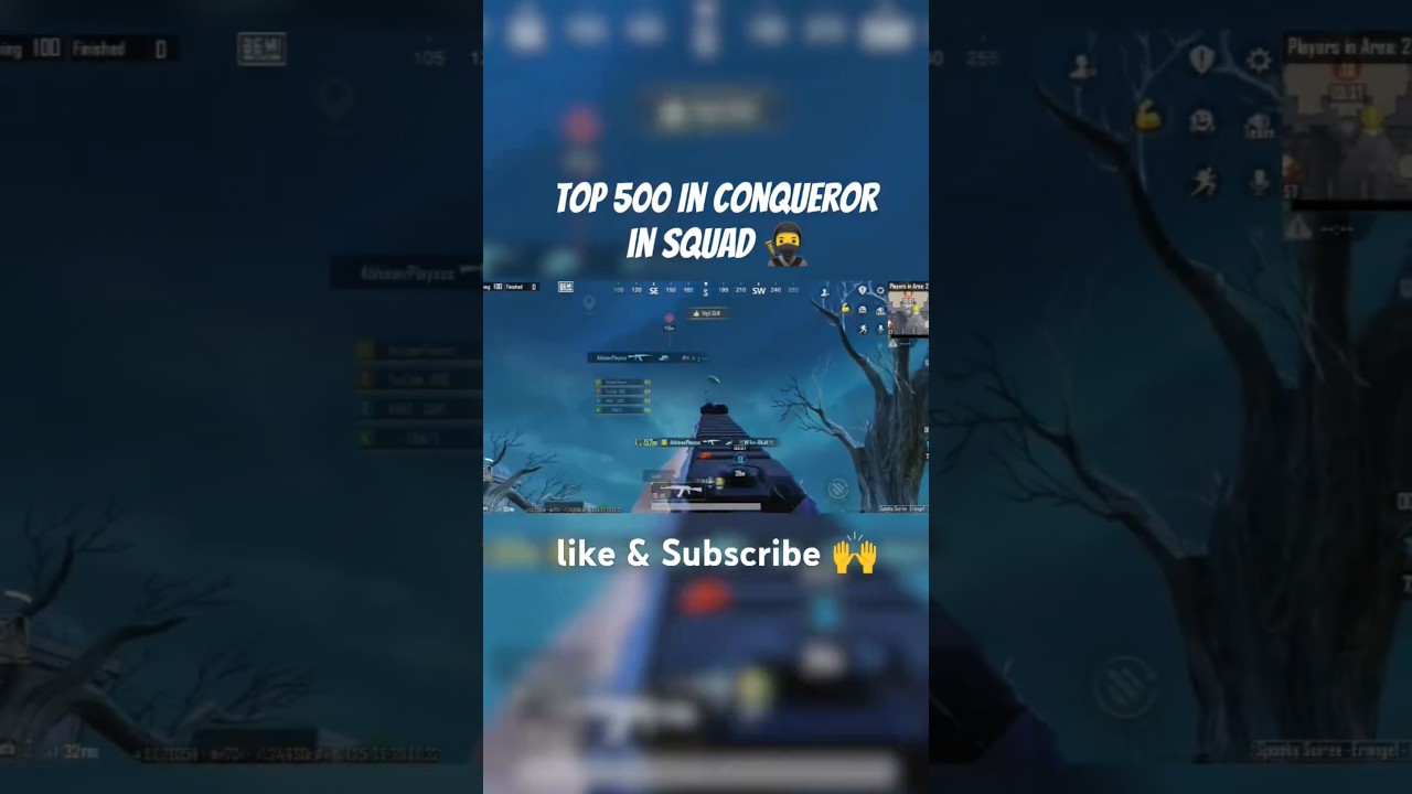 Bgmi Rank Push Conqueror Done In Squad 