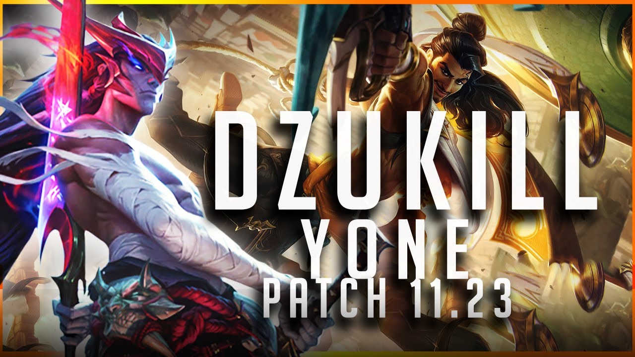 Dzukill - Yone vs Akshan TOP Patch 11.23 - Yone Gameplay