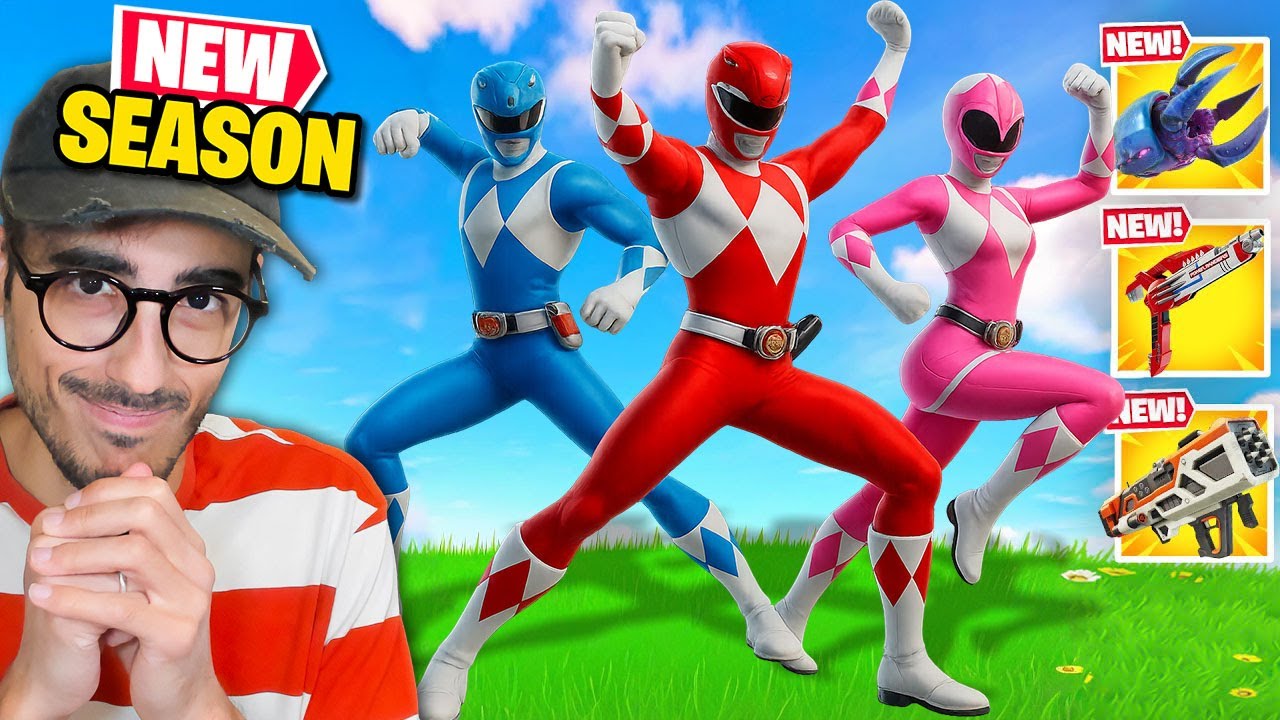 PROVO LA NUOVA STAGIONE dei POWER RANGERS su FORTNITE!