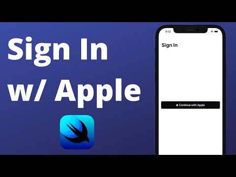 Sign In with Apple SwiftUI (2021, Xcode 12, SwiftUI 2.0) - iOS Development for Beginners