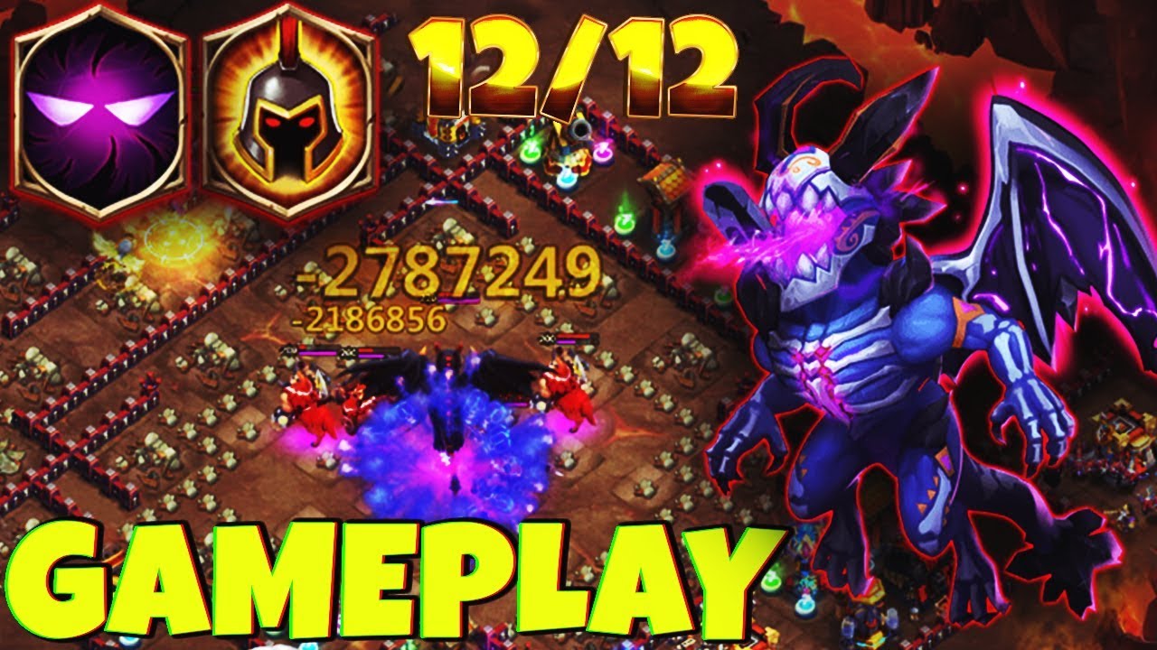 12/12 SKELETICA | 8 WG - 7 unholy pact | 2.7 MILL DMG ! | CASTLE CLASH